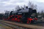 Die letzte Kohlenstaublok der Welt, 52 9900-3! Diese Raritt holten die Mitglieder des Eisenbahnmuseums Leipzig zu ihren V.Eisenbahntagen auf das Vereinsgelnde nach Leipzig-Plagwitz, ein absoluter