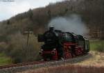 52 6106 und V100 2091 mit dem P 302 (Ulmen-Gerolstein) bei Hohenfels 5.4.10