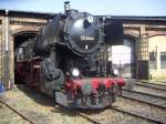 52 6666 beim Eisenbahnfest in Berlin Schneweide am 20.8.05