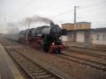 52 8079-7 mit einem Sonderzug von Dresden nach Chemnitz Sd unterwechs.