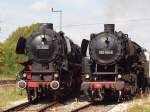 01 1066 und 52 740-8 am 11.9.2010 in Amstetten/Wrtt.