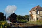 52 1360 mit Gterzug am 12.09.2010 in Reuden