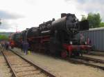 EMBB Leipzig 52 8154-8 (ex DR) im DLW Meiningen; 04.09.2010