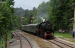 52 7596 mit dem DPE 98248 (Rottweil-Zollhaus-Blumberg) im Bf Grimmelshofen 25.6.11.