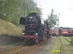 528154 bei der Fahrzeugausstellung am 28.08.2004 in Lutherstadt Wittenberg.