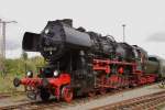 Lokportrait von 52 8154 am 08.10.2011, aufgenommen beim Eisenbahnfest im Bahnmuseum Bw Weimar.