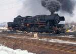 52 8055-7 Berlin Wuhlheide, Februar 1991 im Heizlokdienst