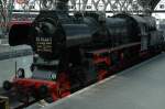 Museumslok BR 52 DDR im Hauptbahnhof Leipzig, 18.06.2005