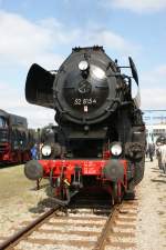 52 8154 in Meiningen bei XVIII.Dampfloktagen am 01.09.2012