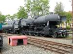 Dampflokomotive 52 5804 im Deutschen Dampflokomotiv-Museum (DDM) Neuenmarkt-Wirsberg [14.08.2011]