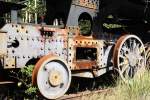 Detailaufnahme von 52 8092 am 16.09.2012 im Bw Falkenberg Oberer Bahnhof.