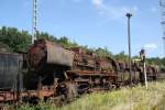 52 8102 am 16.09.2012 im Bw Falkenberg Oberer Bahnhof.