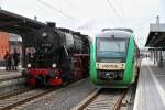 Dampfsonderzug E 75918 / E 75919  Burg Eppstein  mit der 52 4867 der Historischen Eisenbahn - 03.03.2013  --  Nach dem Umsetzen im Bahnhof Limburg  --  Weitere Fotos siehe auch auf