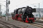 Dampfsonderzug E 75918 / E 75919  Burg Eppstein  mit der 52 4867 der Historischen Eisenbahn - 03.03.2013  --  Umsetzen im Bahnhof Limburg  --  Weitere Fotos siehe auch auf