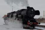 52 8184-5 am Samstag den 23.03.2013 im Bahnbetriebswerk Stassfurt