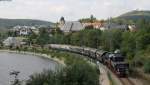 52 7596 mit dem DPE 88177 (Titisee-Seebrugg) mit Kurswagen aus Dsseldorf bei Altglashtten Falkau 31.8.13