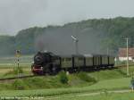 52 7596 der Eisenbahnfreunde Zollernbahn (EFZ)am 24.05.2003 bei Beringen