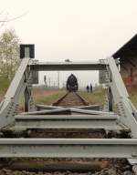 Am 19.04.14 fuhr die 52 8079 von Schwarzenberg nach Mehltheuer.