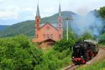 Am 28.05.2014 beförderte 52 4867 einen Sonderzug von Neustadt/Weinstraße nach Bundenthal-Rumbach und zurück.