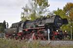 Zum 100 Jährigem Jubiläum der  Bummerl -, Bockerl - oder Ludwig -Thoma- Bahn  steht 528168-8, eine Reichsbahndampflok von 1943 (Fa.