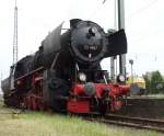 52 4867 der Historischen Eisenbahn Frankfurt am Main am 16.05.15 bei den Bahnwelttagen in Darmstadt Kranichstein 