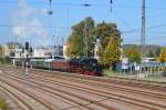 Berliner 52 8177-9 mit dem Sonderzug Berlin - Nossen in Dbeln Hbf 11.10.2015