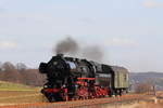 52 8195-1 Fränkische Museums-Eisenbahn bei Neuses a.