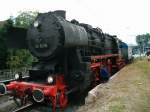 BR 52 8038 am 01.07.2007 in Hameln auf dem WEg nach Altenbeken