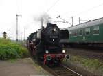 52 1360-8 beim Umsetzen im Bahnhof Gttingen.