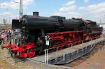 52 4867 der HEF auf der Drehscheibe im DB Museum Koblenz am 02.06.2012 