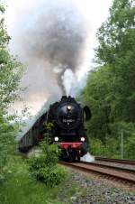 52 8195 bei Neuenmarkt auf der Anfahrt zur Schiefen Ebene. 2006