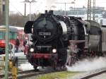 52 8168-8 der BEM (Bayerisches Eisenbahnmuseum) mit Sonderzug  Rund um München ,Munchen Ost 2014-12-13 **** Sehen Sie Bahnvideos an - www.youtube.com/user/cortiferroviariamato/videos **** Hier