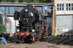 52 8079-7 bei den Bahnaktionstagen im Bahnbetreibswerk Lutherstadt Wittenberg vom Förderverein Berlin-Anhaltische-Eisenbahn e.V.