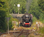 Die 52 8195-1 (90 80 5280 195-2 D-FME) der Fränkischen Museumseisenbahn am 02.09.2016 in Nürnberg Nordost. Es werden die Vorbereitungen für Sonderfahrt nach Meiningen getroffen. Mit dem DPE 61461 ging es dann am 03.09. nach Thüringen.