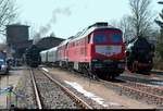 Blick auf 52 8154-8, 52 8098-7 des Verein Eisenbahnmuseum Bayerischer Bahnhof zu Leipzig e.V.