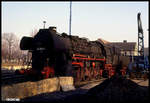 Am 10.12.1991 traf ich noch im BW Oschersleben auf einige alte Dampfloks der DR.
