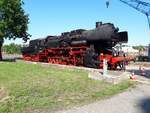 Die BR 52 8001-1 in der Eisenbahnwelt Gera am 22.8.2019