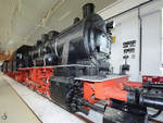 Die Dampflokomotive 55 3528 im Technikmuseum Speyer.