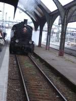 KPEV G8  Mnster 4981  des Eisenbahnmuseums Darmstadt Kranichstein bei der Nikolausfahrt im Dezember 2002 im Darmstddter Hauptbahnhof.