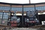 89 6009 & 62 015 im Museum Bw Dresden-Altstadt 12.10.2014