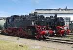 64 419 und 64 094 am 02.06.19 im Bayerischen Eisenbahnmuseum, Nördlingen.