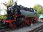 BR64 Vorbereitung zum Fahrdienst am  Rebenbummler  in Riegel am Kaiserstuhl/Baden Okt.2007