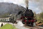 064 419-5 auf der Schwäbischen Waldbahn am 08.04.2012 zwischen Schorndorf und Welzheim.