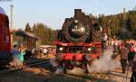 64 419  beim Rangieren in Seebrugg 11.8.12