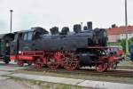 64 007 im TBw Schwerin am 25.06.2005