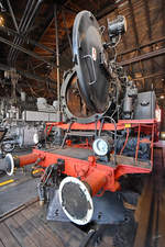 Die Dampflokomotive 64 295 wurde 1934 in der Maschinenfabrik Eslingen gebaut.