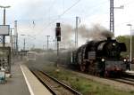 BR 65 auf Gleis 7a, Erfurt-Hbf, 2006, vor Sonderzug