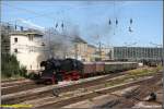 Am 13.09.08 fuhr 65 1049 mit dem Museumszug des SEM Chemnitz zum Winzerfest nach Freyburg/Unstrut.