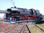 65 1049 der Deutschen Reichsbahn, Drehscheibe Weimar, 2005