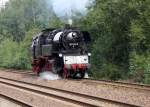 65 1049-9 auf dem Weg zur Lokparade anllich des 19.Heizhausfestes des SEM Chemnitz Hilbersdorf, 22.08.2009.